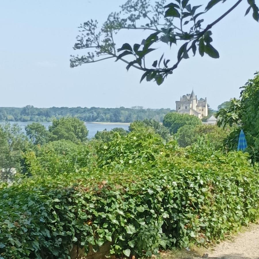 Gite Des Perreyeurs - Maison Troglodyte Avec Vue Sur Loire มองต์โซโร ภายนอก รูปภาพ